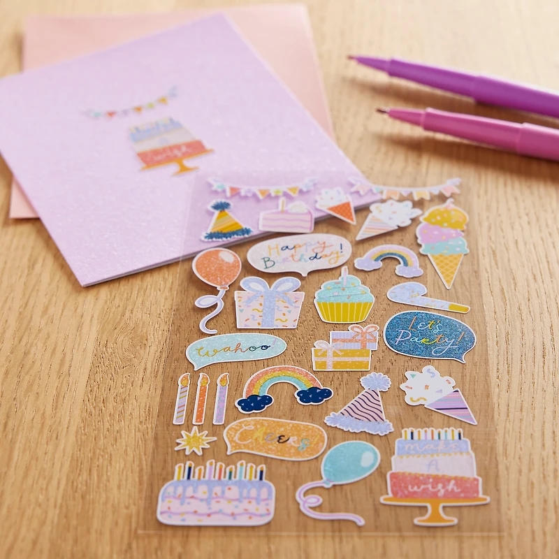 Birthday Party Stickers by Recollections™