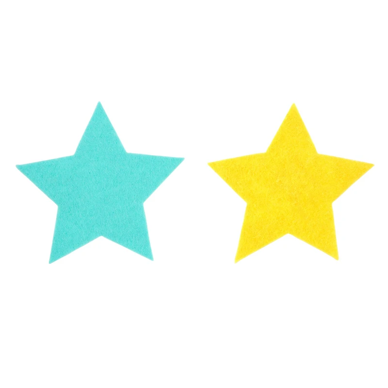 Blue & Yellow Star Felt Shapes, 15ct. by Creatology™