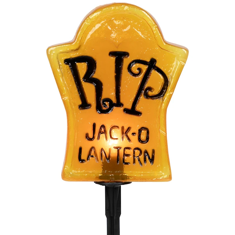3ct. Tombstone Halloween Pathway Markers
