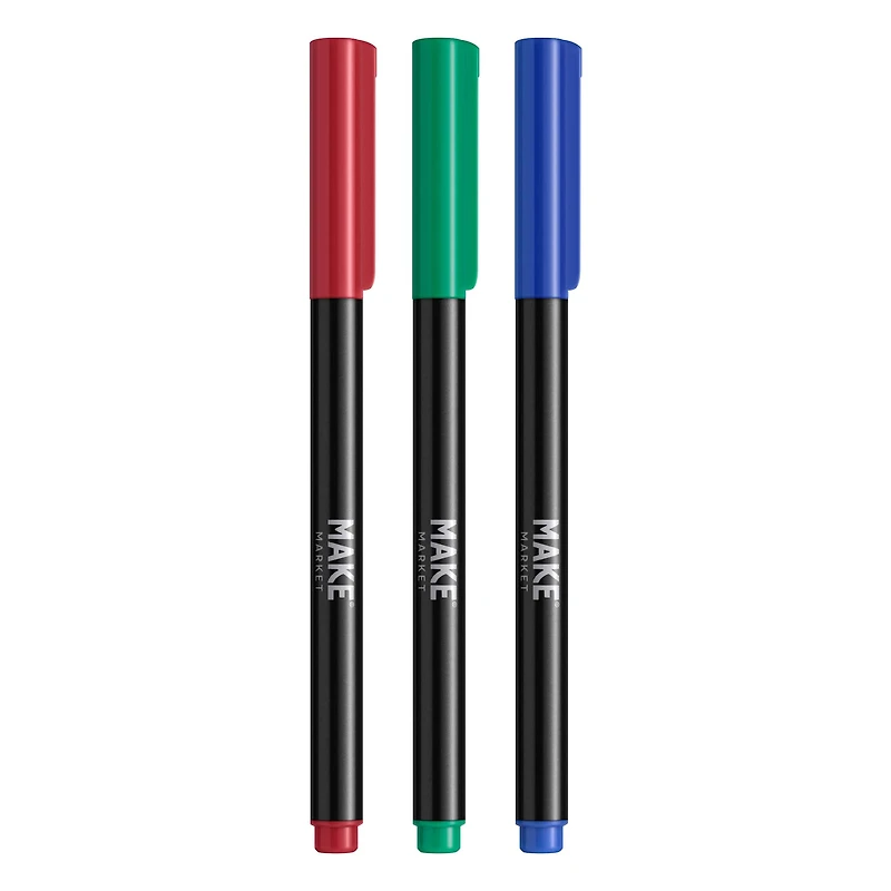 Primary Fine Tip Fabric Ink Markers by Make Market®