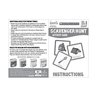 Scholastic Scavenger Hunt Activity Game