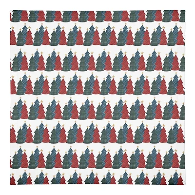 Christmas Tree Trio Cotton Twill Napkin