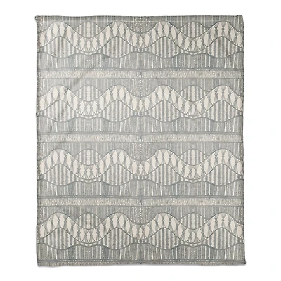 Lace Pattern Coral Fleece Blanket