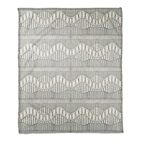 Lace Pattern Coral Fleece Blanket