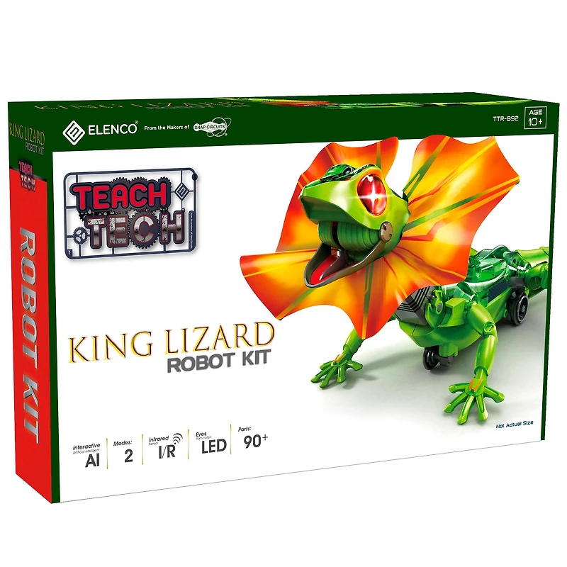 Elenco® Teach Tech™ King Lizard Robot Kit