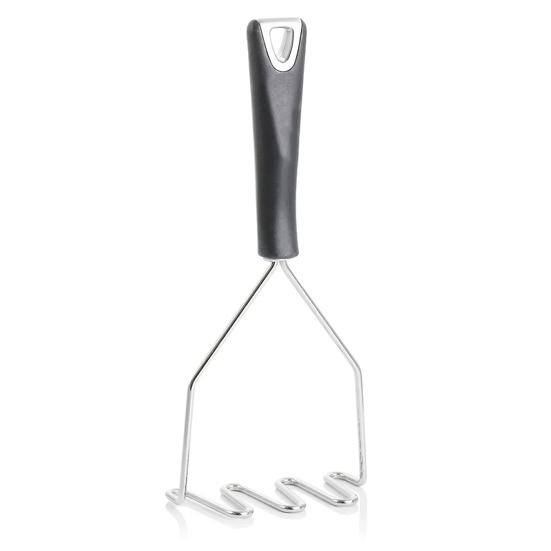 Martha Stewart Everyday Gray Stainless Steel Masher Utensil