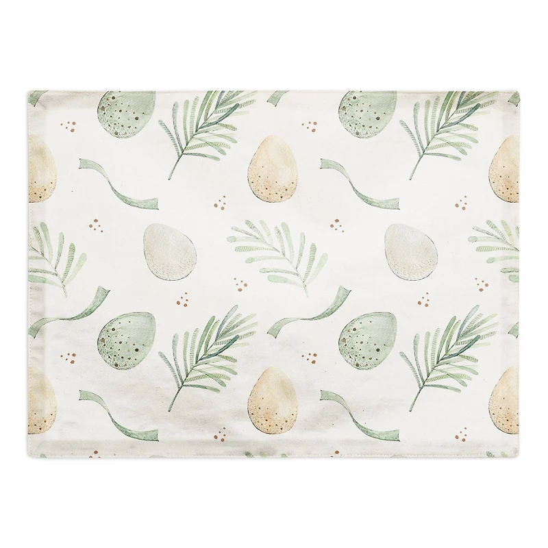 Easter Eggs And Ribbons 2 18" x 14" Poly Twill Placemat