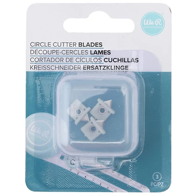 We R Memory Keepers® Circle Cutter Refill Blades, 3ct.