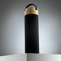 JoyJolt® 20oz. Glass Water Bottle with Carry Strap & Non Slip Silicone Sleeve