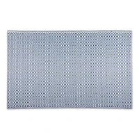 DII® French Blue Diamond Outdoor Rug, 4ft. x 6ft.