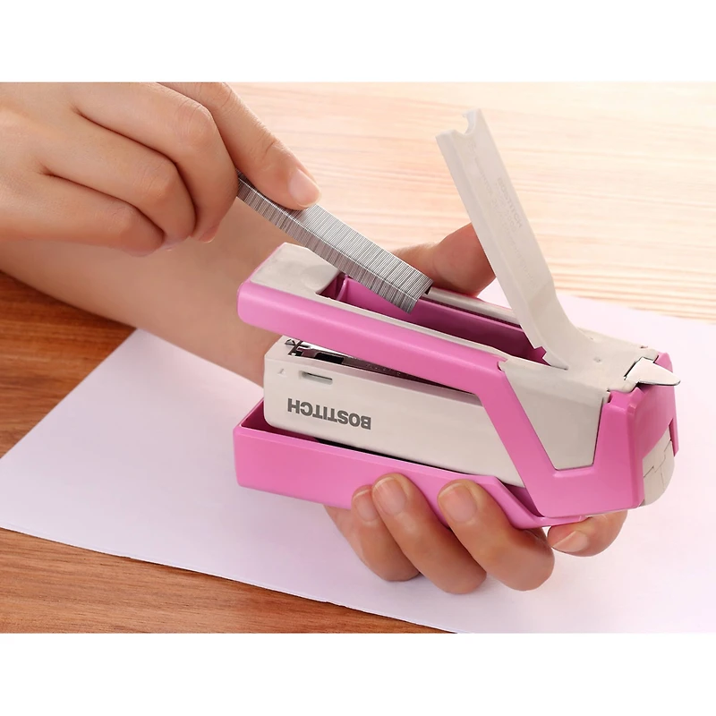 Bostitch inCOURAGE™ 20 Compact Stapler, Pink Ribbon