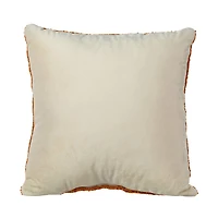 Glitzhome® 14" Fall Hooked Pumpkin Pillow