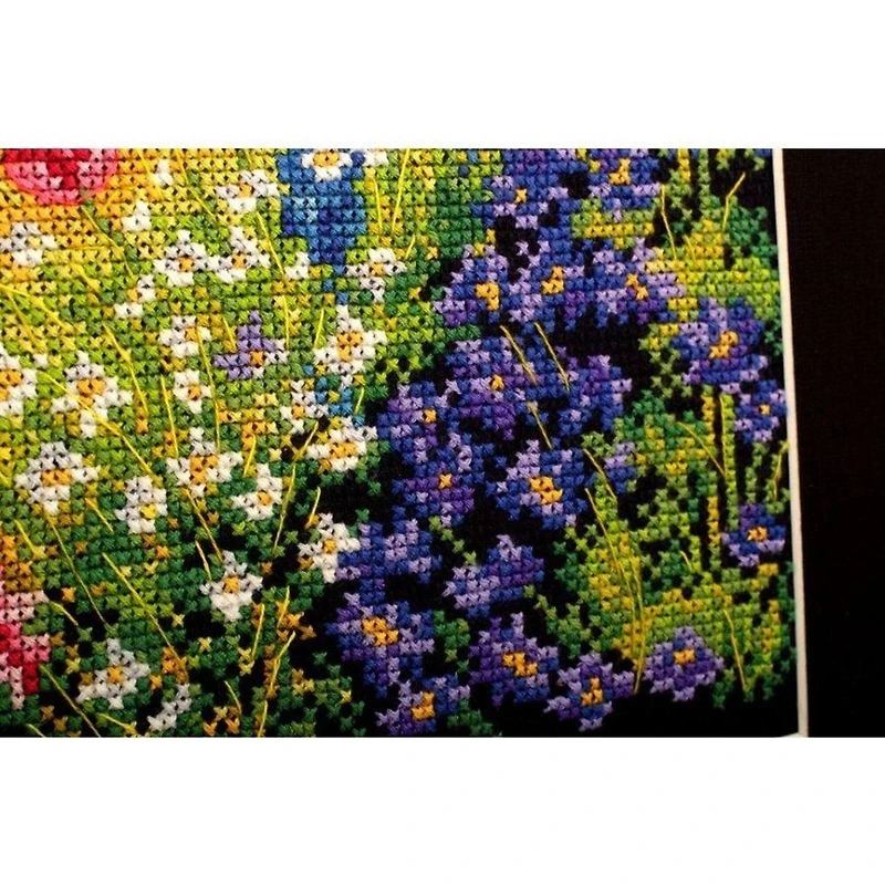 RTO Delphinium And Cosmos Cross Stitch Kit