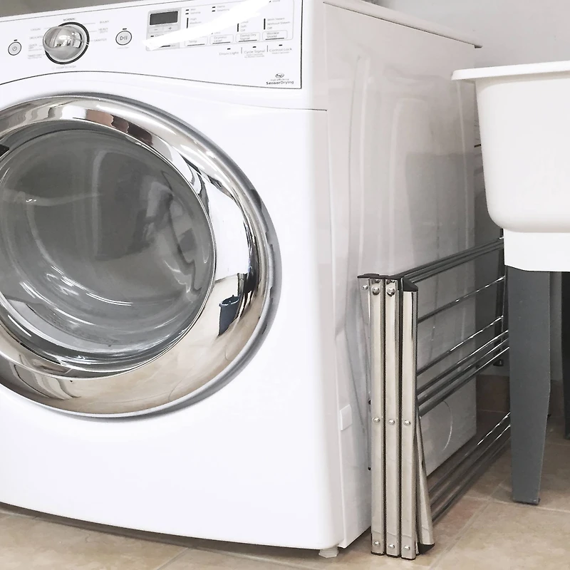 Laundry 360 Gray Foldable Clothes Drying Rack