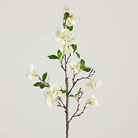 38" White Blossom Flower Stems, 3ct.