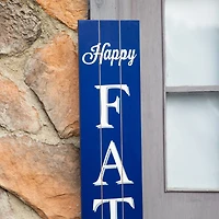 Glitzhome® 5ft. Blue Father's Day Porch Sign