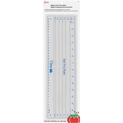 Dritz® See-Thru Dressmakers Ruler