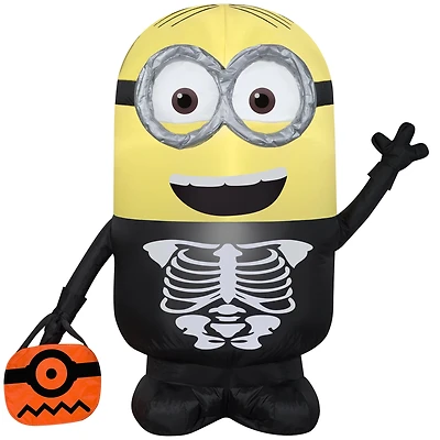 3ft. Airblown® Inflatable Dave as Skeleton