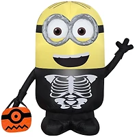 3ft. Airblown® Inflatable Dave as Skeleton
