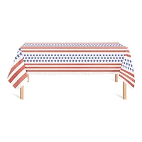 Simple Stars & Stripes Tablecloth