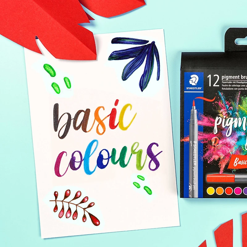 STAEDTLER® Pigments Arts Basic Brush Pen Set