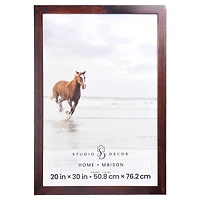 Home Brown with Beaded Edge Wood Wall Frame by Studio Décor®