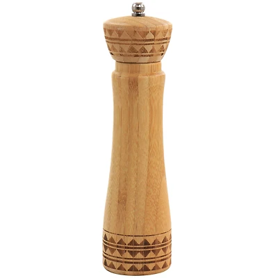 Gibson Home® 7.8" Sadler Wood Pepper Grinder