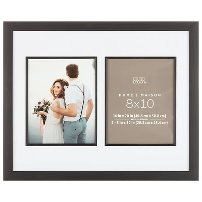 Home 2 Opening 8" x 10" Black Collage Frame by Studio Décor®