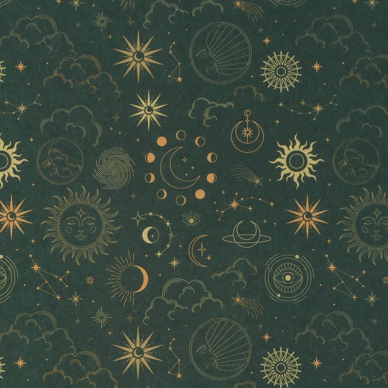 12" x 12" Green Celestial Cardstock Paper by Recollections™