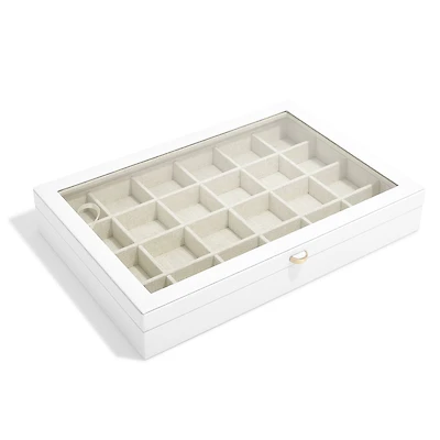 Lilarie & Co. Jewelry Box with Glass Lid