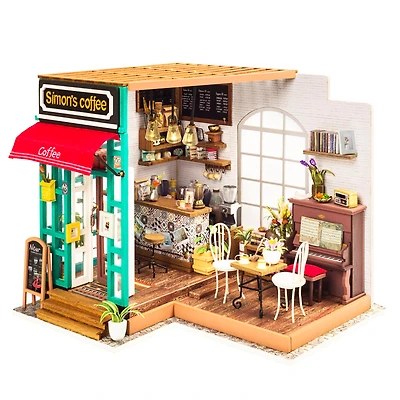 Rolife® Simon's Coffee Shop DIY Miniature House Kit