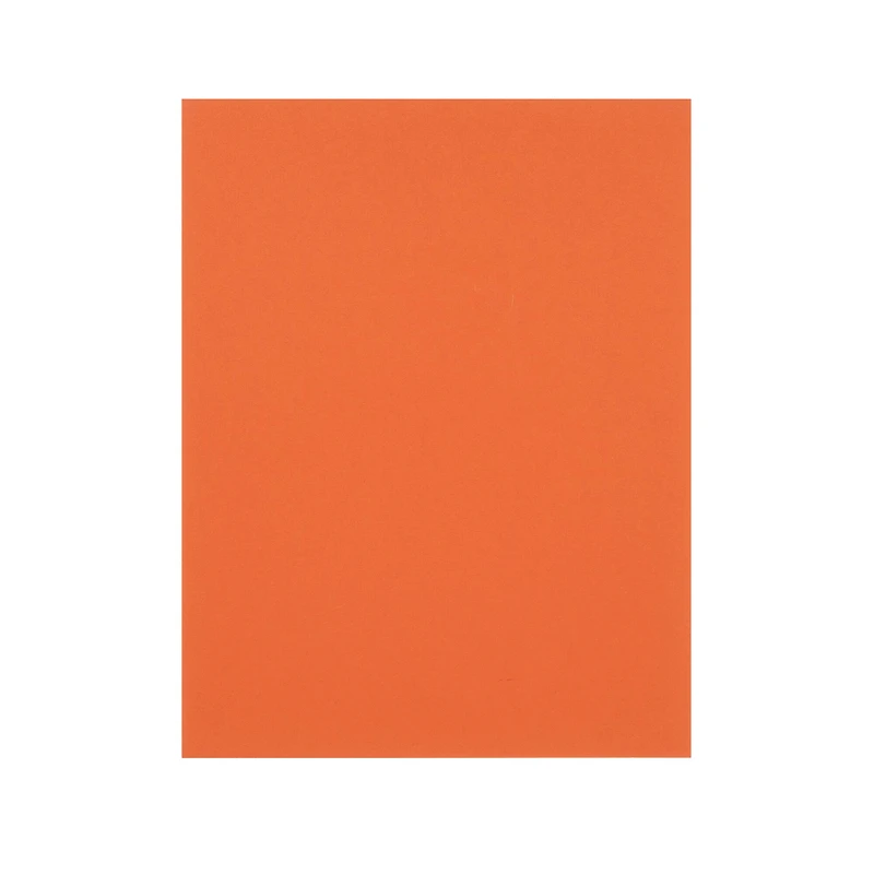 12 Packs: 50 ct. (600 total) Tangerine 8.5" x 11" Cardstock Paper by Recollections™