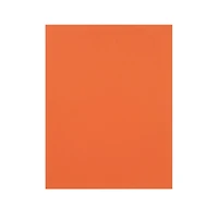 12 Packs: 50 ct. (600 total) Tangerine 8.5" x 11" Cardstock Paper by Recollections™