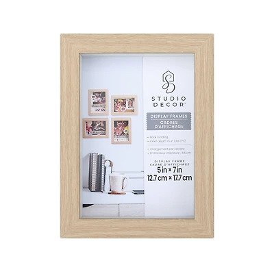 4 Pack 5" x 7" Natural Display Frame by Studio Décor®