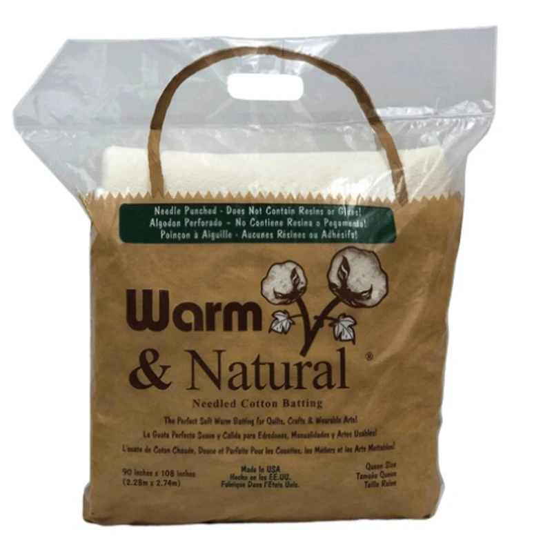 Warm & Natural® 90" x 108" Pre-Cut Queen Cotton Batting