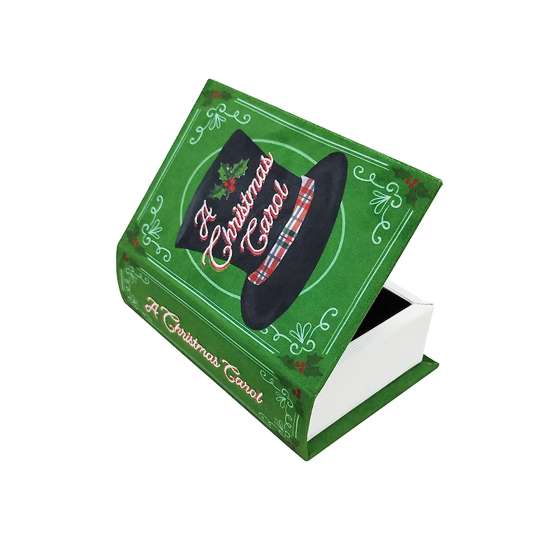 8" Green Christmas Carol Book Tabletop Décor by Ashland®