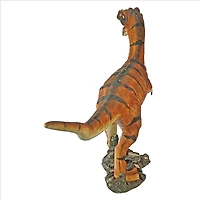 Design Toscano 15.5" Tall Velociraptor Scaled Dinosaur Statue