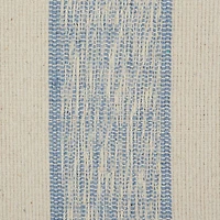 DII® Stonewash Blue Variegated Stripe Recycled Yarn Rug Set, 2ft. x 3ft.