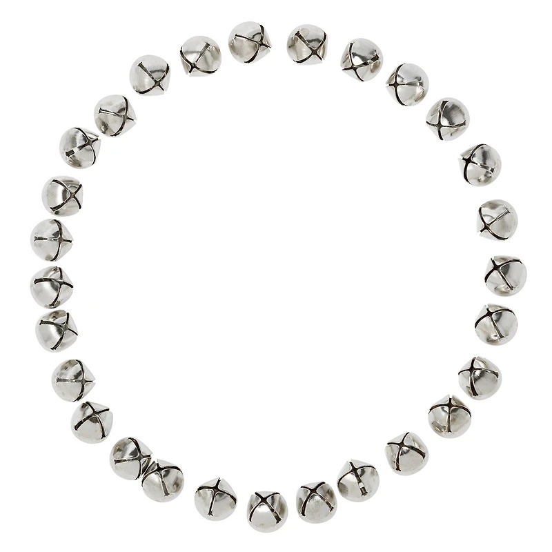 12 Packs: 70 ct. (840) 9mm Silver Jingle Bells by Creatology™