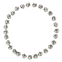 12 Packs: 70 ct. (840) 9mm Silver Jingle Bells by Creatology™