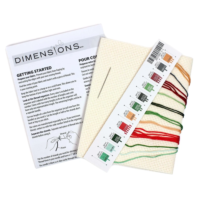 Dimensions® Counted Cross Stitch Kit, Merry & Bright