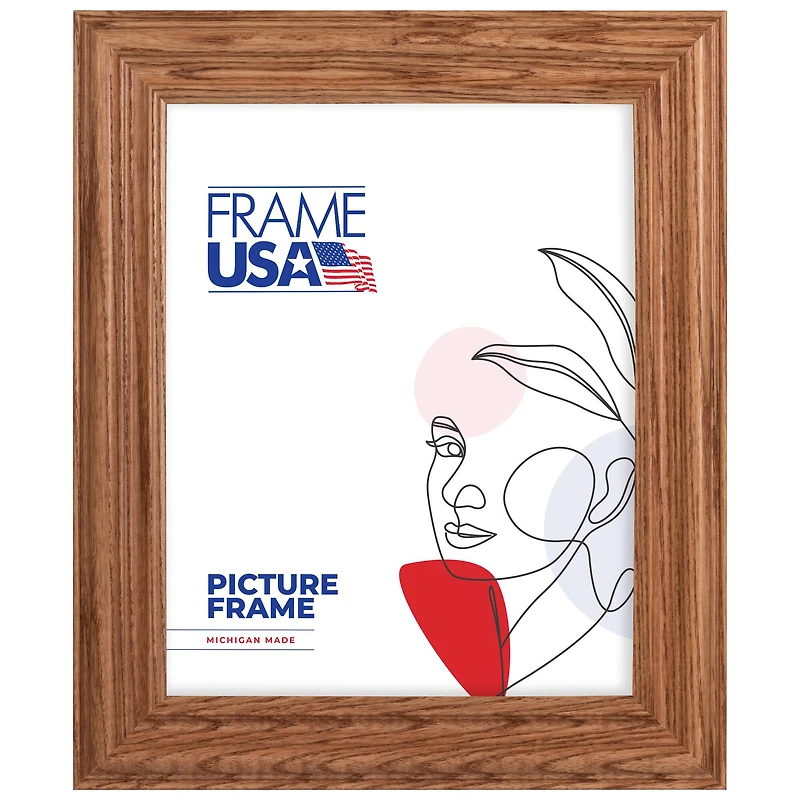 Frame USA Grande Honey Single Image Picture Frame