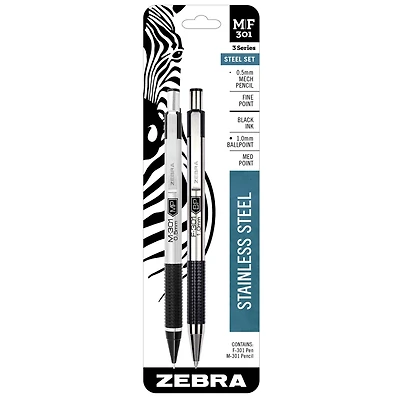 Zebra Ballpoint & Mechanical Pencil Set