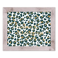 Goodness in Kindness Out Leopard Print in White Frame