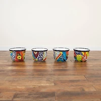 12.5" Handmade Mexican Talavera Ceramic Planter