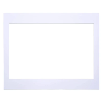 16" x 20" White Mat by Studio Décor®, 12" x 18" Opening Size