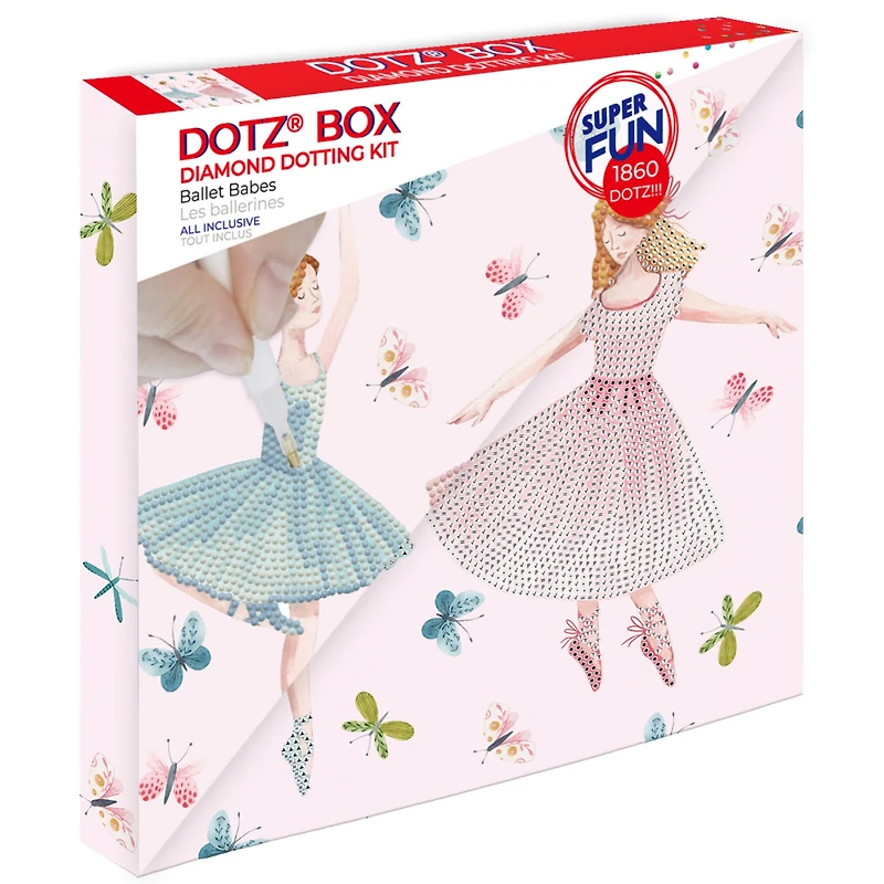 Diamond Dotz® Ballet Babes DOTZ® BOX Diamond Painting Kit