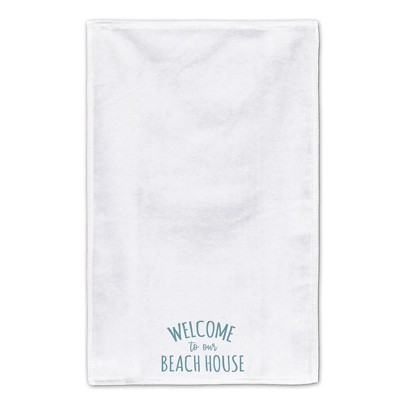 Welcome To The Beach House Tea Towel Set