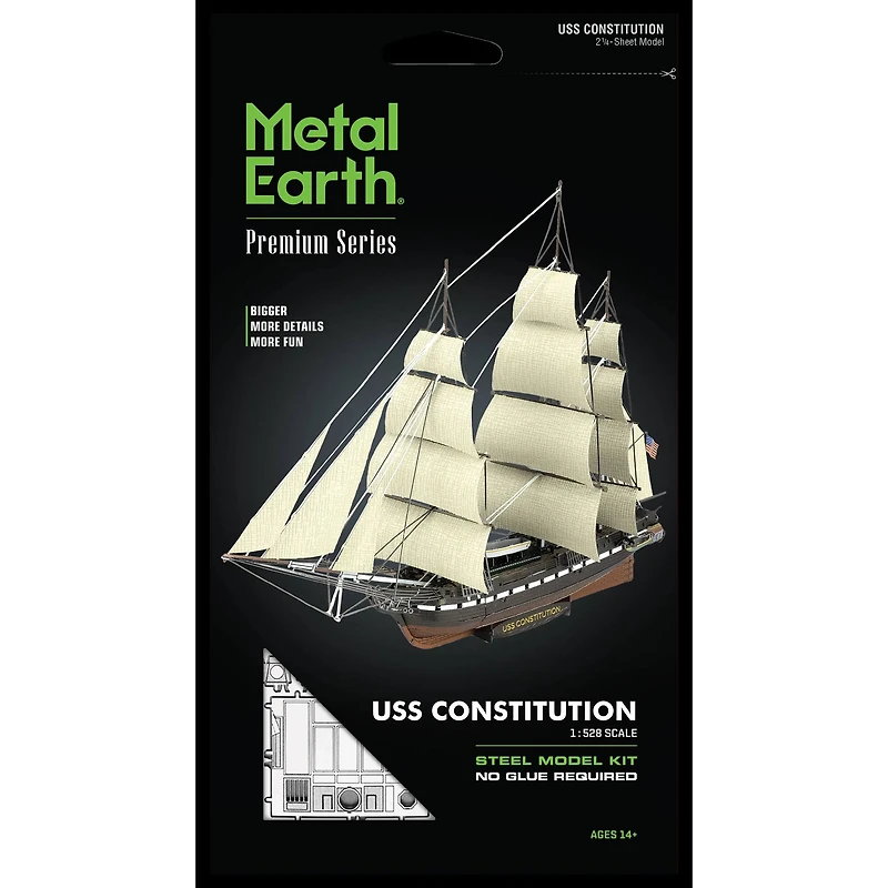 Metal Earth® Premium Series USS Constitution Steel Model Kit