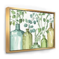 Designart - Mixed Botanical Green Leaves I0